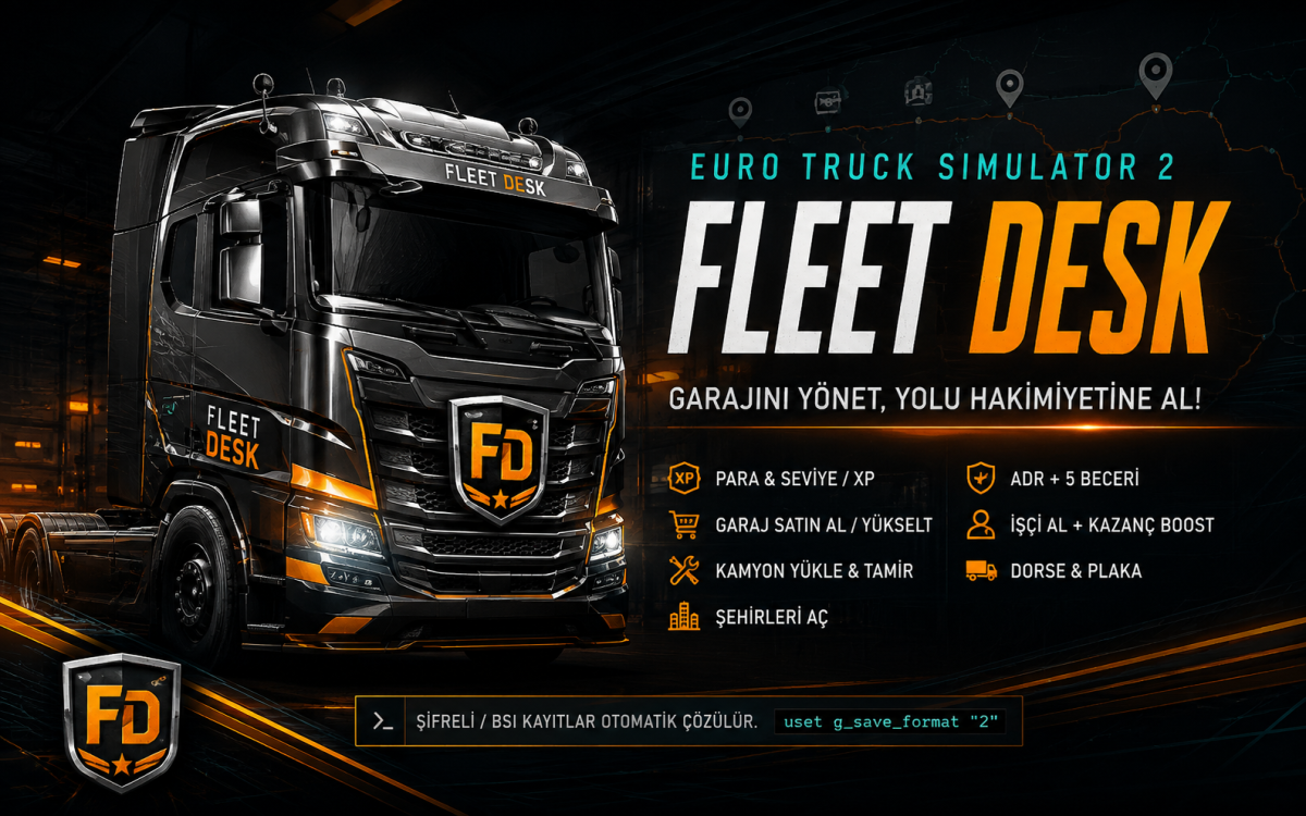 ETS2 Fleet Desk